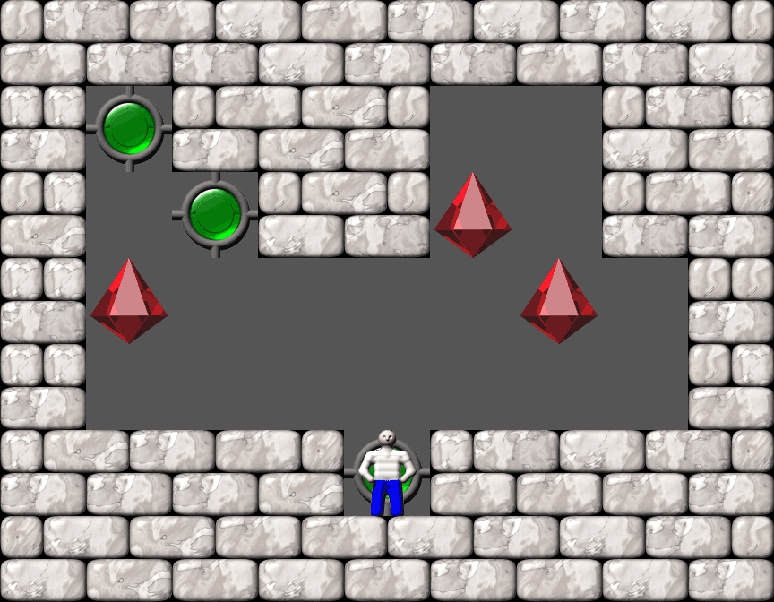 Сокобан More Bugs collections уровень 671